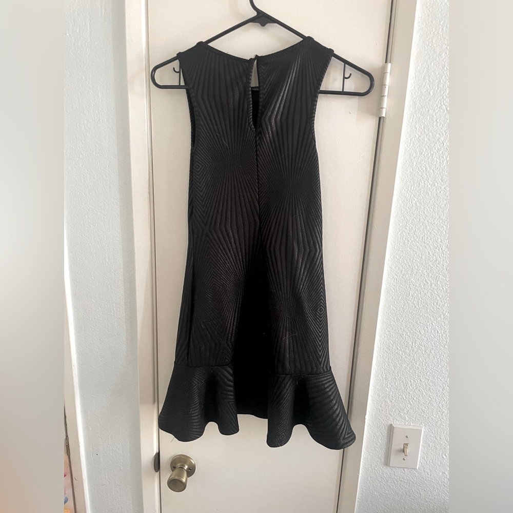 LBD! Brand: Tyche. Black Textured halter, minidress 🖤 never worn - NWOT
